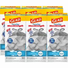 Glad ForceFlex MaxStrength X-Large Kitchen Drawstring Trash Bags